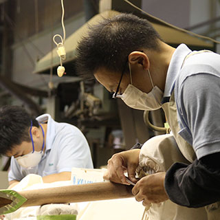 モーリスギター 松本工場