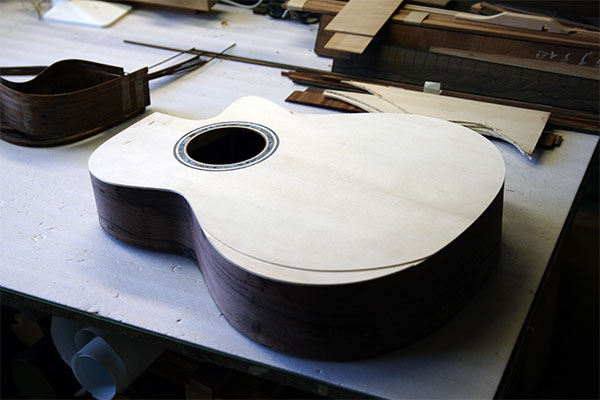 Body of Morris Guitars