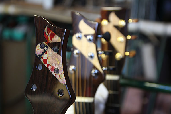 Machine heads of Morris Guitars